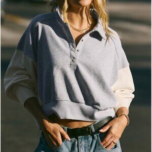 Fabletics Year round Terry Snap Front Sweater